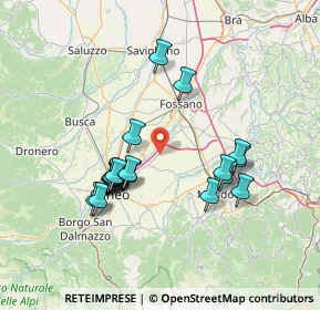 Mappa 12040 Montanera CN, Italia (13.516)