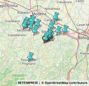 Mappa Via Traversa, 41054 Marano Sul Panaro MO, Italia (10.993)