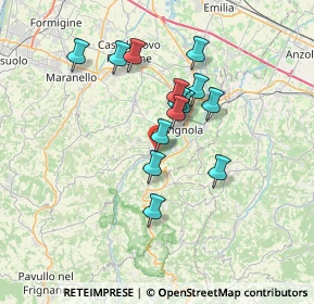 Mappa Via Traversa, 41054 Marano Sul Panaro MO, Italia (5.81143)