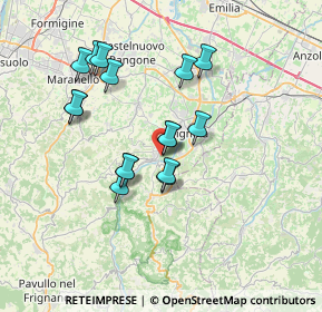 Mappa Via Traversa, 41054 Marano Sul Panaro MO, Italia (6.32063)