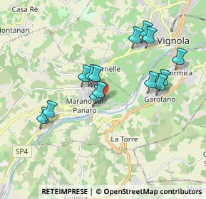 Mappa Via Traversa, 41054 Marano Sul Panaro MO, Italia (1.74571)