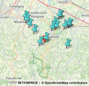 Mappa Via Martiri della Libertà, 41054 Marano Sul Panaro MO, Italia (7.23933)