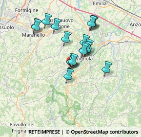 Mappa Via Martiri della Libertà, 41054 Marano Sul Panaro MO, Italia (5.98667)