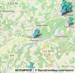 Mappa Via Martiri della Libertà, 41054 Marano Sul Panaro MO, Italia (3.28533)