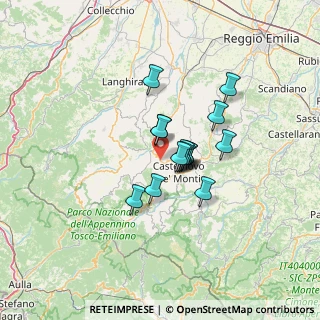 Mappa Strada Provinciale, 42020 Predella RE, Italia (8.84667)