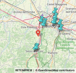 Mappa Via Bolsenda, 40033 Casalecchio di Reno BO, Italia (7.31091)