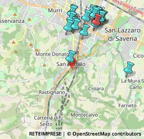 Mappa Via del Pozzo, 40141 Bologna BO, Italia (2.437)