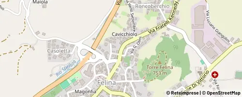 Mappa Castelnovo ne' Monti