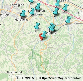 Mappa Via Circonvallazione Ovest, 41054 Marano Sul Panaro MO, Italia (8.674)