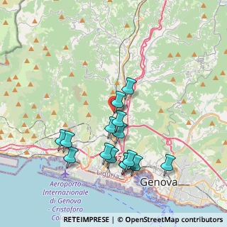 Mappa Via Trasta, 16162 Genova GE, Italia (3.79467)