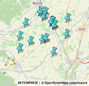 Mappa Via Monea Oltrestura, 12100 Cuneo CN, Italia (3.472)