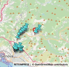 Mappa Salita Superiore Gambonia, 16165 Genova GE, Italia (4.4635)
