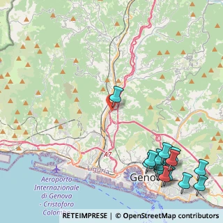 Mappa Via Graziella Giuffrida, 16162 Genova GE, Italia (6.39071)