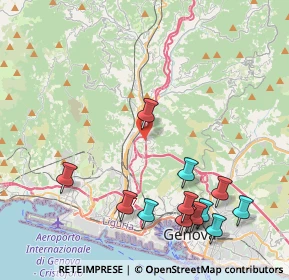 Mappa Via Felice Maritano, 16161 Genova GE, Italia (5.05154)