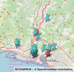 Mappa Via Felice Maritano, 16161 Genova GE, Italia (4.083)