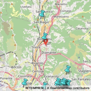 Mappa Via Felice Maritano, 16161 Genova GE, Italia (4.0615)