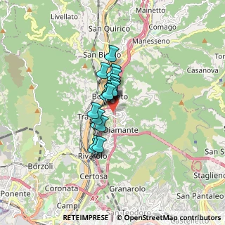 Mappa Via Felice Maritano, 16161 Genova GE, Italia (0.96)