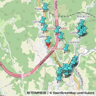 Mappa Via Gallinea, 16010 Mele GE, Italia (0.66552)