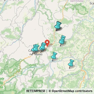 Mappa Via Wilmo Fontanesi, 42035 Castelnovo Ne' Monti RE, Italia (5.92545)