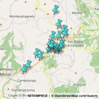 Mappa Via Wilmo Fontanesi, 42035 Castelnovo Ne' Monti RE, Italia (1.19)