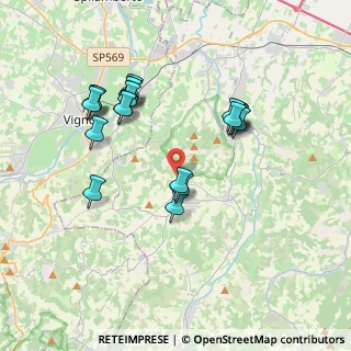 Mappa Via Volta, 40053 Valsamoggia BO, Italia (3.6765)