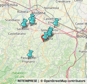 Mappa Via della Pace, 41054 Marano Sul Panaro MO, Italia (11.61364)