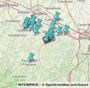 Mappa Via della Pace, 41054 Marano Sul Panaro MO, Italia (11.1415)