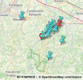 Mappa Via della Pace, 41054 Marano Sul Panaro MO, Italia (5.60846)