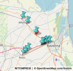 Mappa Via Reale, 48123 Ravenna RA, Italia (6.205)