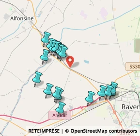 Mappa Via Reale, 48123 Ravenna RA, Italia (3.631)