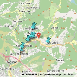 Mappa Via Olivo, 16138 Genova GE, Italia (1.51455)
