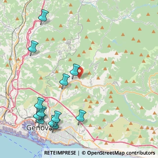 Mappa Via Olivo, 16138 Genova GE, Italia (5.5675)