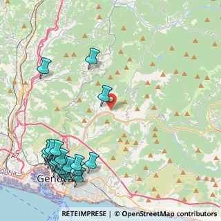 Mappa Via Olivo, 16138 Genova GE, Italia (6.048)