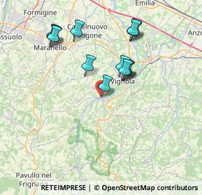 Mappa Via Liberazione, 41054 Marano Sul Panaro MO, Italia (7.02429)