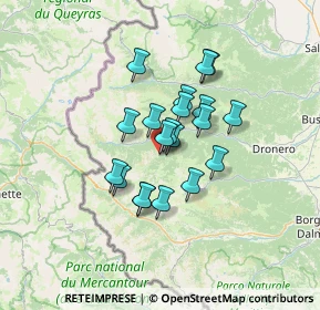 Mappa Canosio, 12020 Canosio CN, Italia (9.6205)