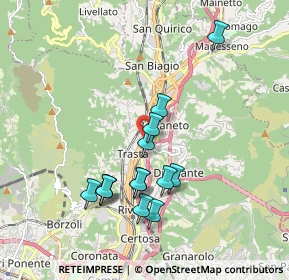 Mappa Via Ugo Polonio, 16162 Genova GE, Italia (1.75357)