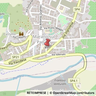 Mappa Via Roma, 21, 41054 Marano sul Panaro, Modena (Emilia Romagna)