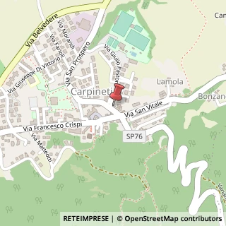 Mappa Via San Prospero, 14, 42033 Carpineti, Reggio nell'Emilia (Emilia Romagna)