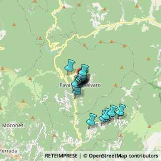 Mappa Via Caminata, 16045 Lorsica GE, Italia (1.04737)