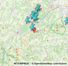 Mappa Via Mostino, 41056 Savignano sul Panaro MO, Italia (4.57083)