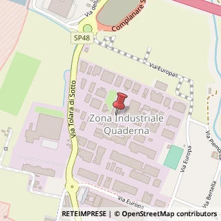 Mappa Via Lombardia, 25, 40064 Ozzano dell'Emilia, Bologna (Emilia Romagna)
