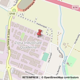 Mappa Via Piemonte, 43/45, 40064 Ozzano dell'Emilia, Bologna (Emilia Romagna)