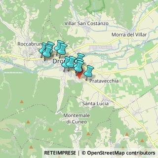 Mappa Via Divisione Cuneense, 12025 Dronero CN, Italia (1.26833)