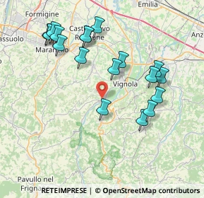 Mappa 41054 Marano Sul Panaro MO, Italia (8.17)