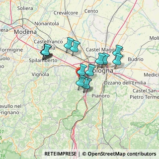 Mappa Via Monte Capra, 40037 Sasso Marconi BO, Italia (11.39667)