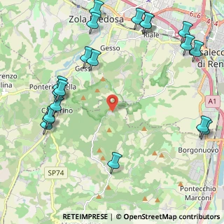 Mappa Via Monte Capra, 40037 Sasso Marconi BO, Italia (2.9)