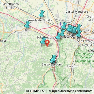 Mappa Via Monte Capra, 40037 Sasso Marconi BO, Italia (8.40143)