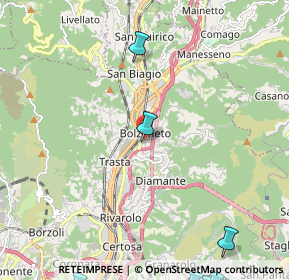 Mappa Via Asolone, 16162 Genova GE, Italia (4.426)