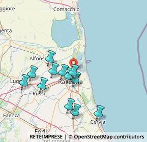 Mappa 48010 Ravenna RA, Italia (14.19667)