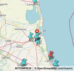 Mappa 48010 Ravenna RA, Italia (19.00833)